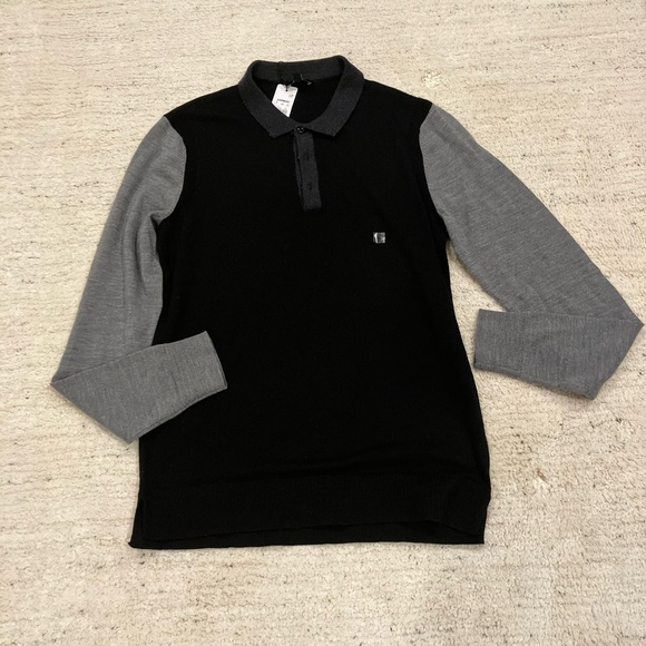 Express Men’s Merino Wool Fitted Sweater - Picture 3 of 7